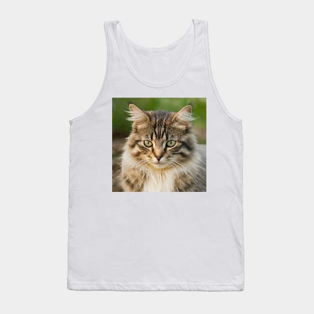 cat Tank Top by milicab